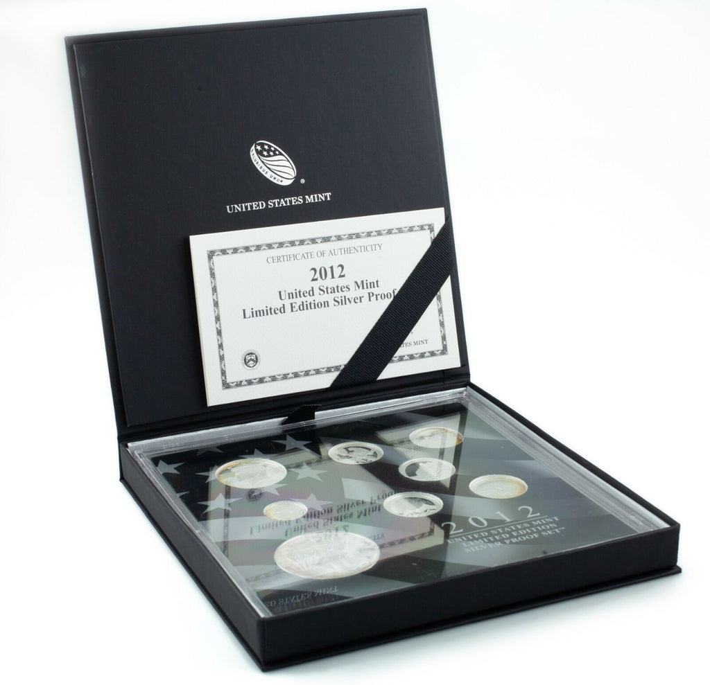 2012 United States Mint Limited Edition Silver Proof Set Original Mint Package