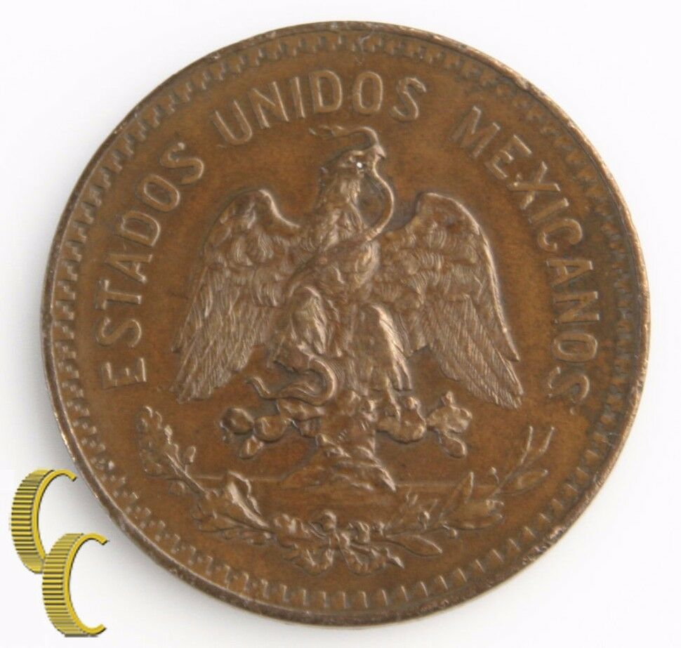 1935-Mo Mexico 20 Centavos (Uncirculated, UNC) Veinte Twenty 20c Coin KM-437