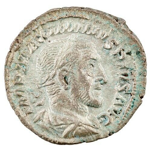 ANCIENT ROMAN COIN 235-36AD MAXIMINUS I SILVER DENARIUS ROME