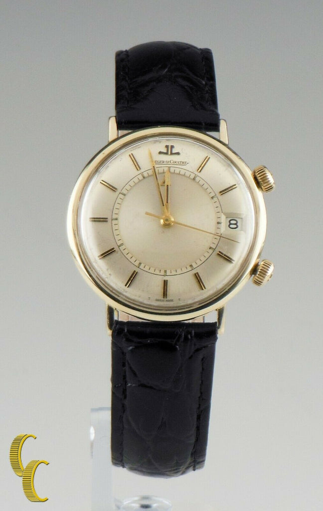 Jaeger- LeCoultre Vintage Hand-Winding Alarm Watch W/ Original Box and Case