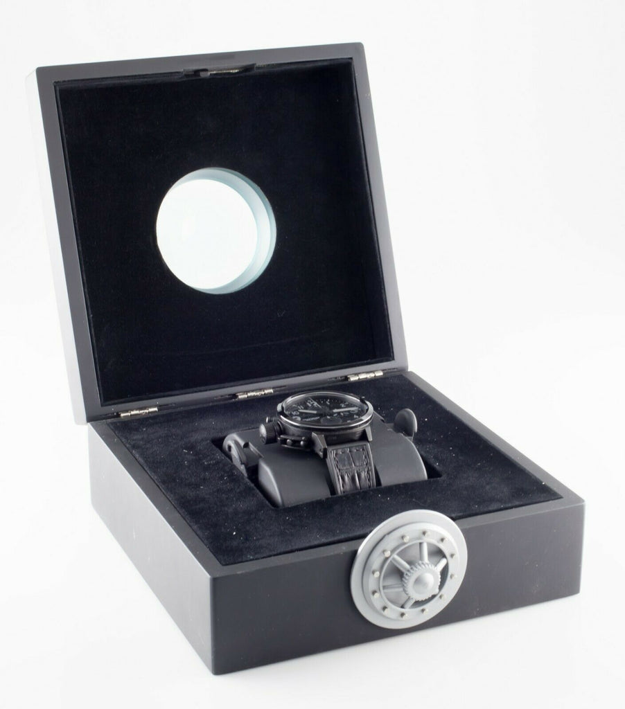 U-Boat Flightdeck Men's Automatic Chronograph Watch w/ Carbon Dial 7750/50mm