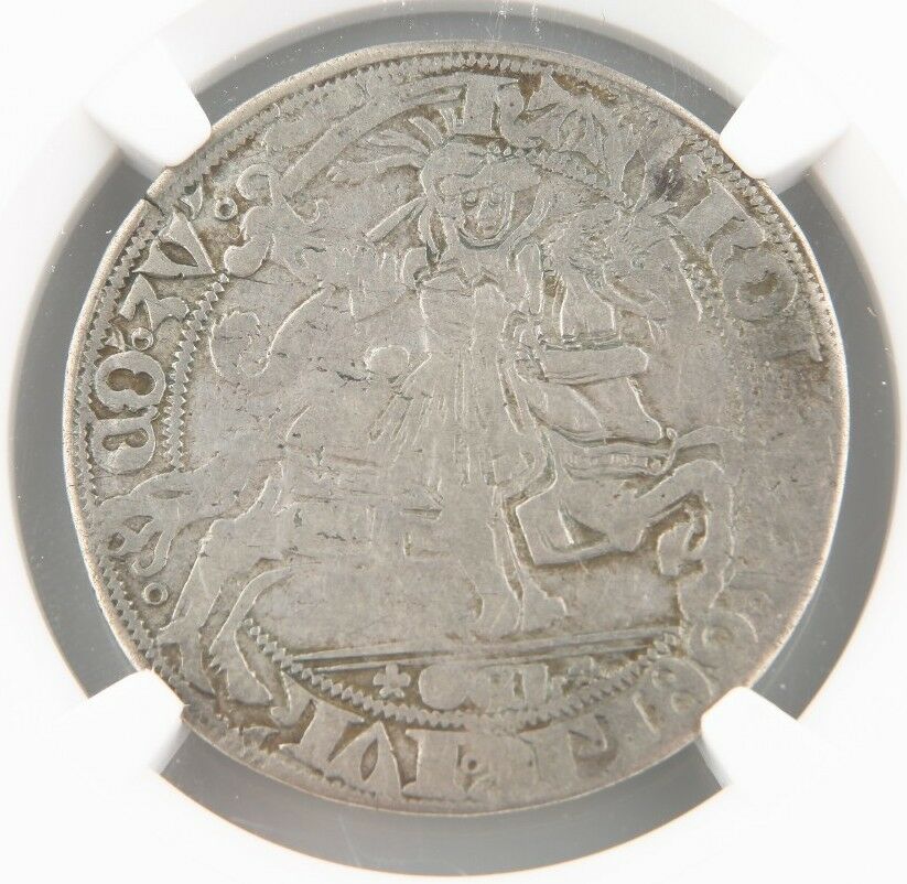 (1492-1538) Netherlands Silver Stuvier (NGC Fine Detail) Gelderland Delmonte-516