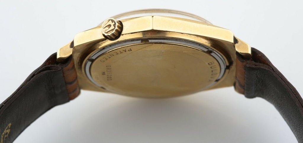 Vintage 14k Yellow Gold Bulova Accutron Watch Movement 218 w/ Original Box