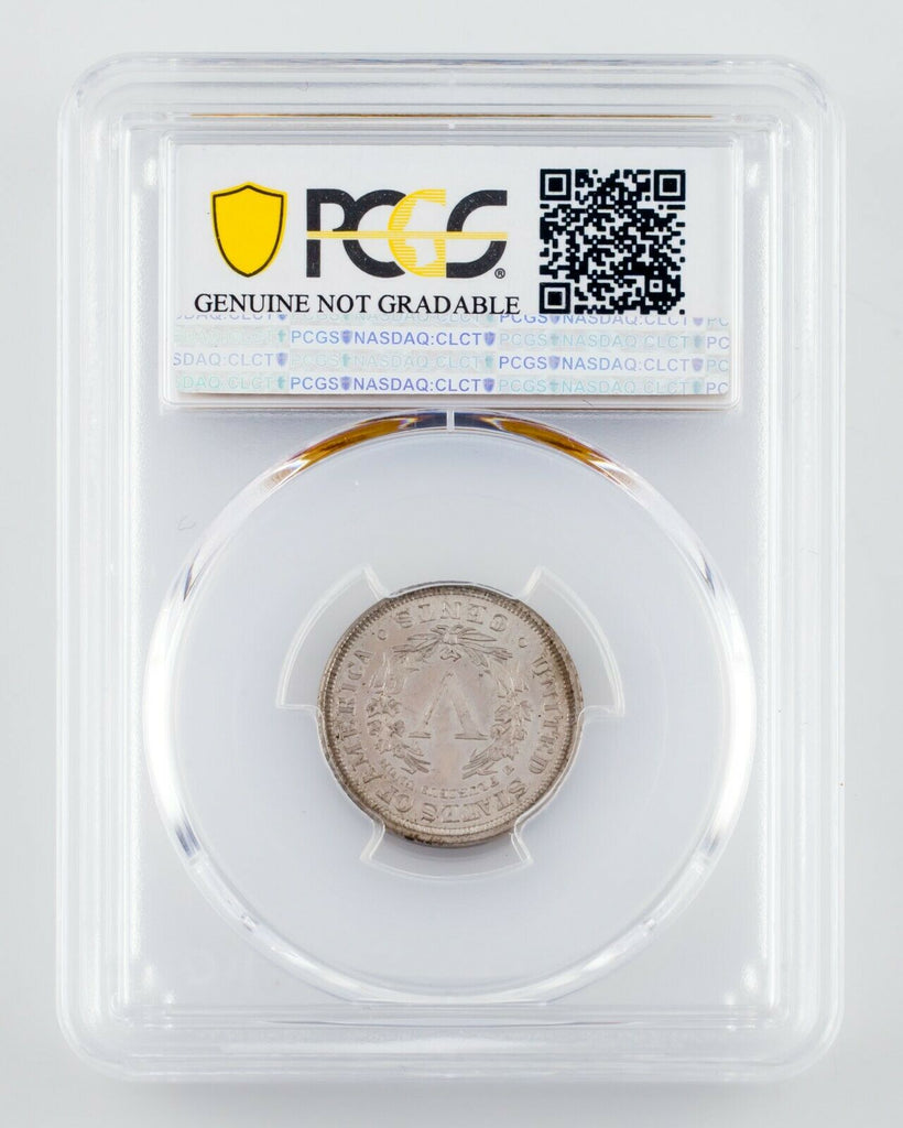 1885 5C Liberty Nickel Graded by PCGS as PR Genuine Altered Surface - UNC Detail