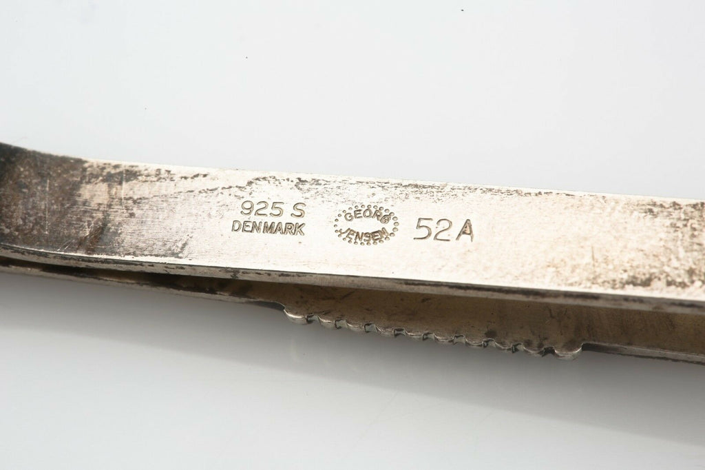 Georg Jensen Silver Tie Clip 52A Made in Denmark Harald Nielsen 925 Sterling