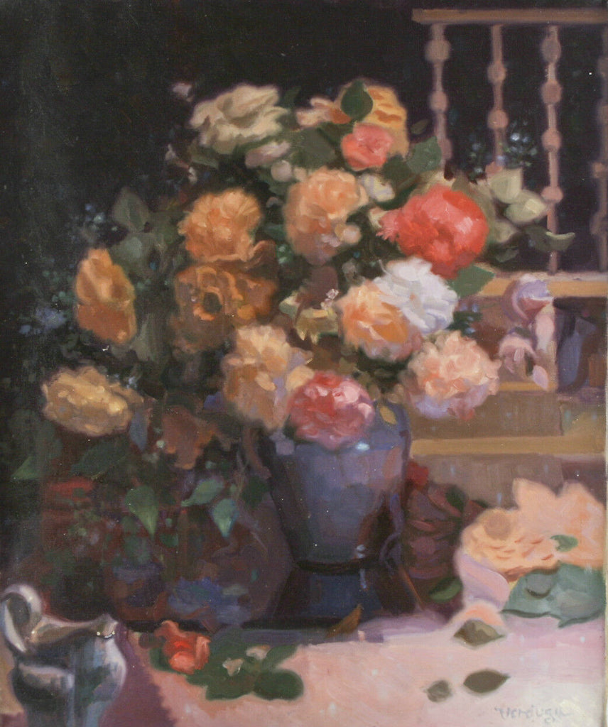 "SUMMER BOUQUET" By James Verdugo Signed Oil on Canvas 24"x20" w/ COA