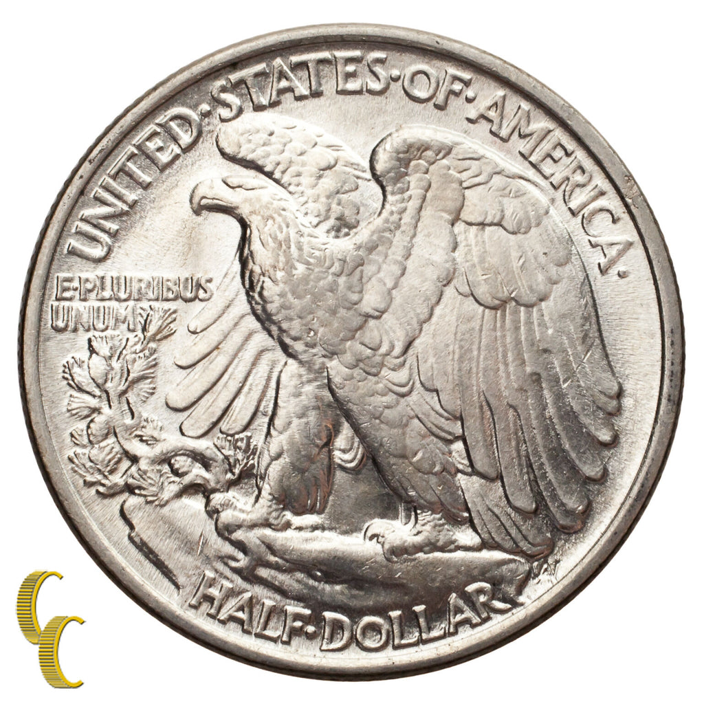 1943 Walking Liberty Silver Half Dollar 50C (Gem BU Condition) Super Eye Appeal!