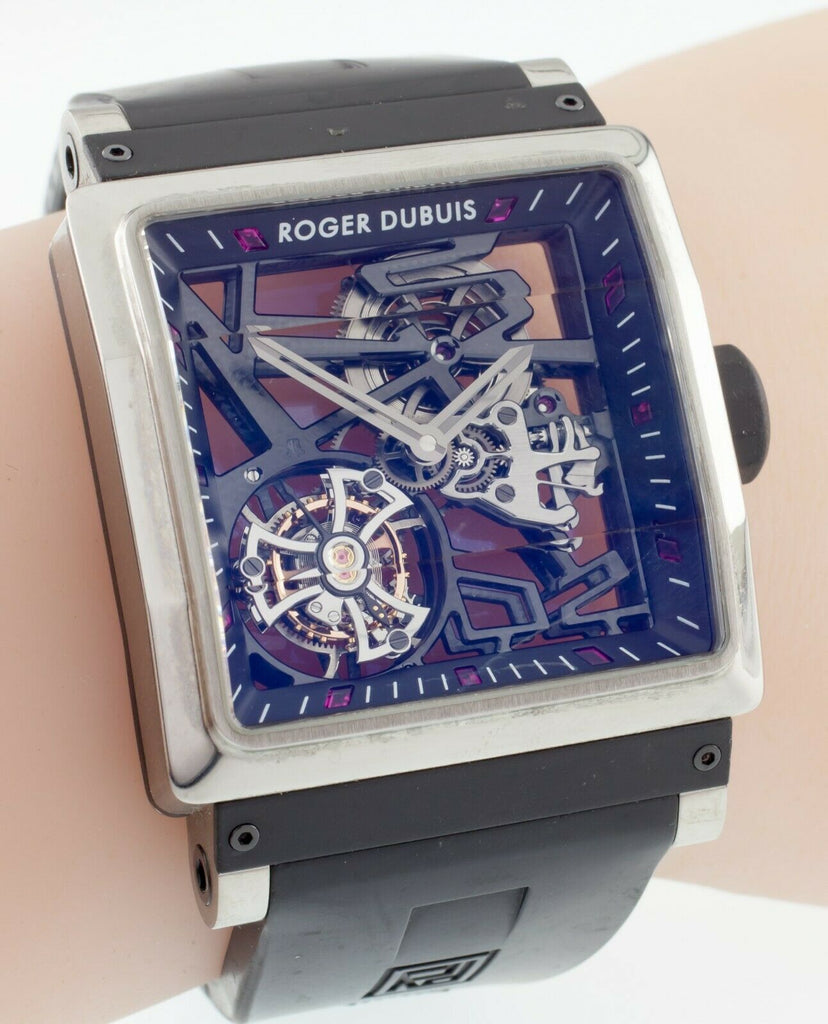 Roger Dubuis Titanium King Square Tourbillon Watch Limited Edition of 280