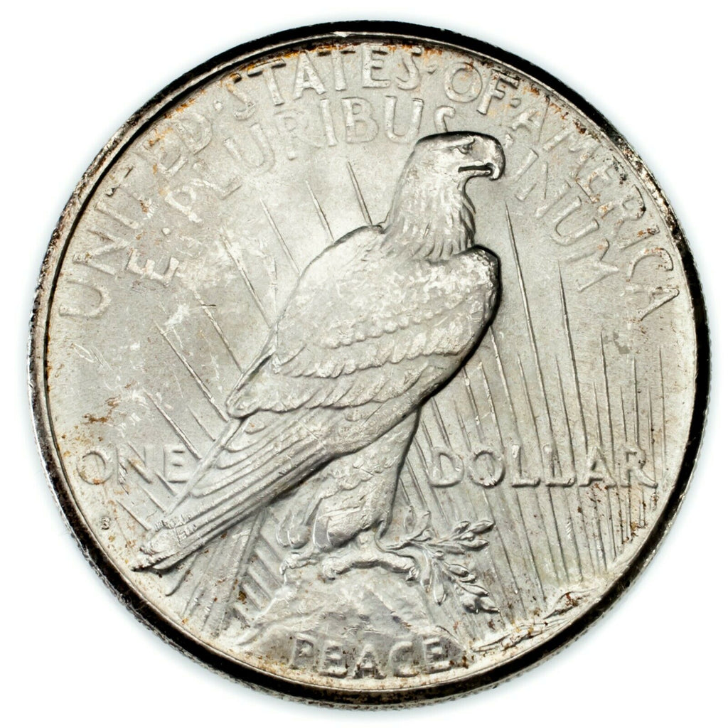 1924-S $1 Silver Peace Dollar in UNC Condition! Nice Coin!