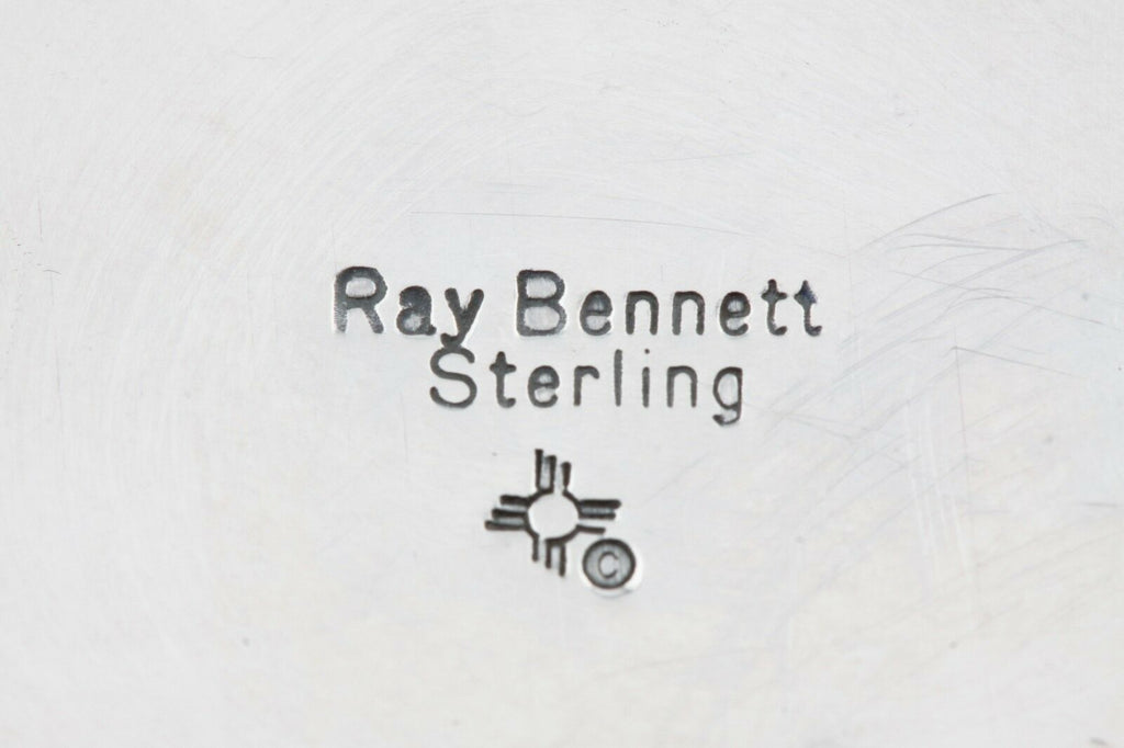 Ray Bennett Sterling Silver .925 Blue Stone Pendant Gift for Her!