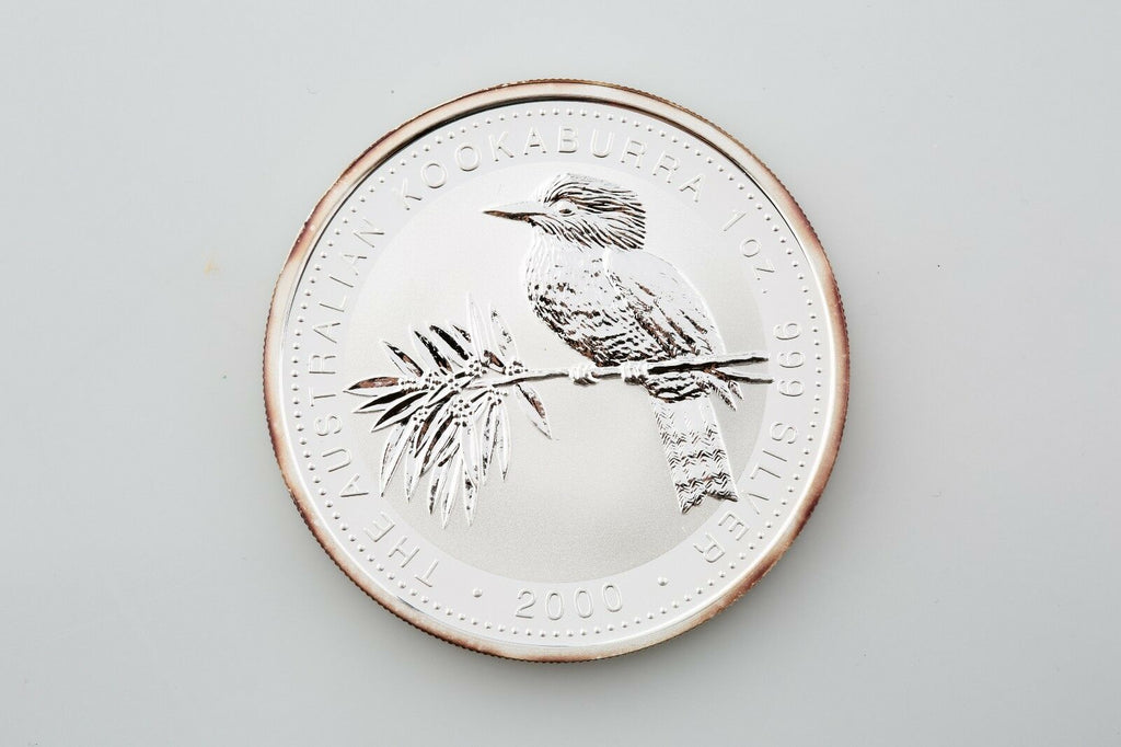 2000 Australian Kookaburra 1 oz. 999 Silver $1 BU Coin Queen Elizabeth II