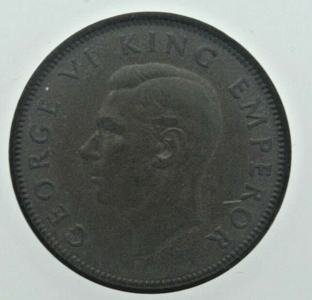 1941 New Zealand 1/2 Penny (UNC) Uncirculated Condition