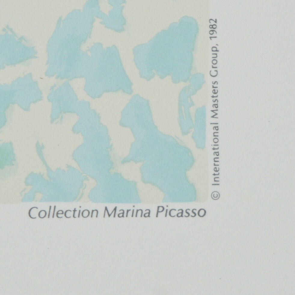 "Marina Heart" by Picasso Limited Edition of 1000 Lithograph 29 1/2"x21"