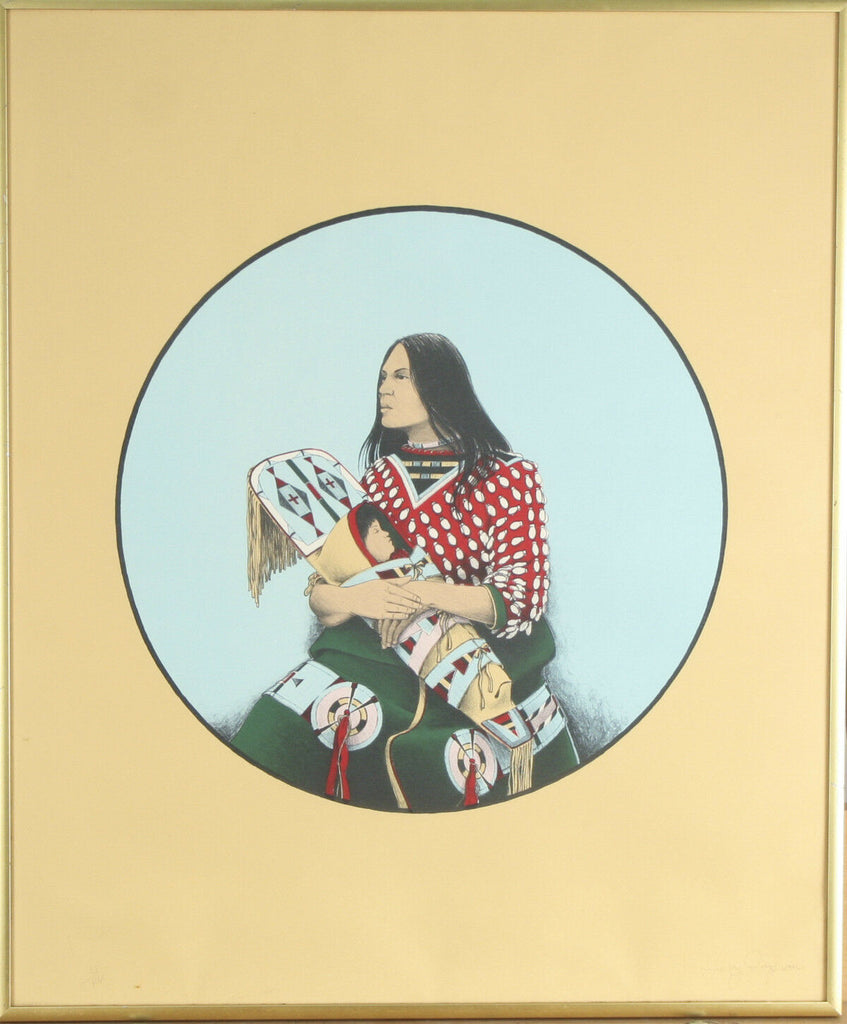 "Mother and Child" by Jerry Ingram Signed Limited Edition 15/44 Lithograph