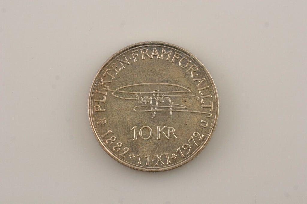 1972 Sweden 10 Kroner (UNC) Uncirculated Details