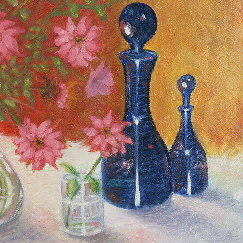 "Potpourri" By Anthony Sidoni 1999 Signed Oil on Canvas 20 3/4"x24 1/2"
