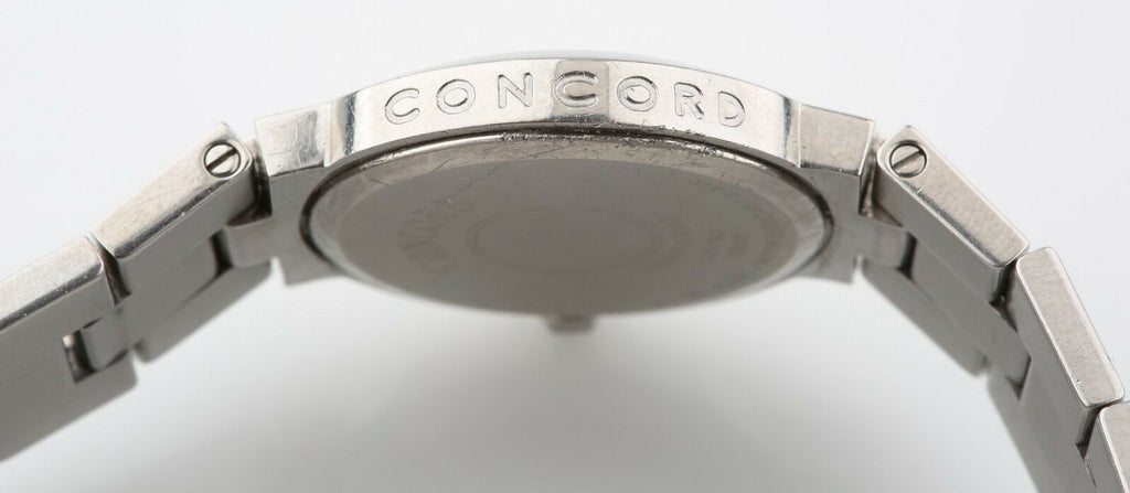 Women's Concord La Scala Stainless Steel Quartz Watch w/ Tapestry Dial