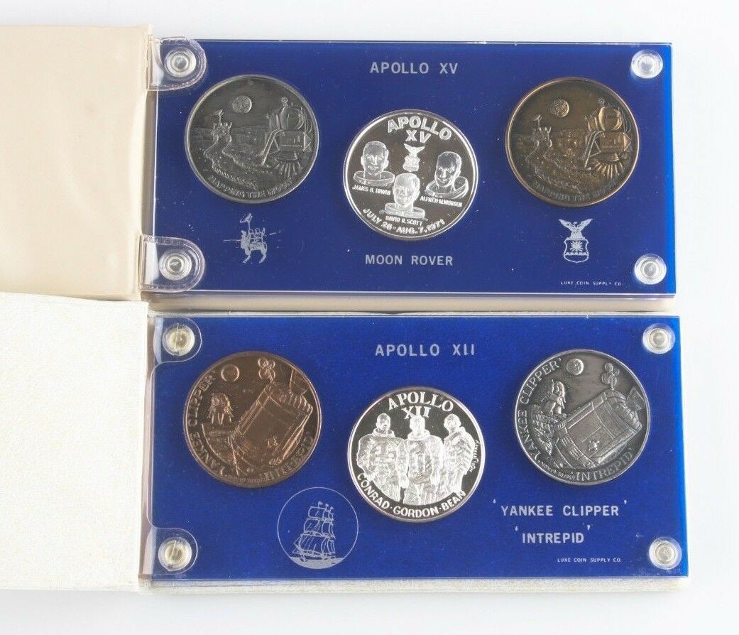 Apollo Project Coin Set Nasa Apollo Coins