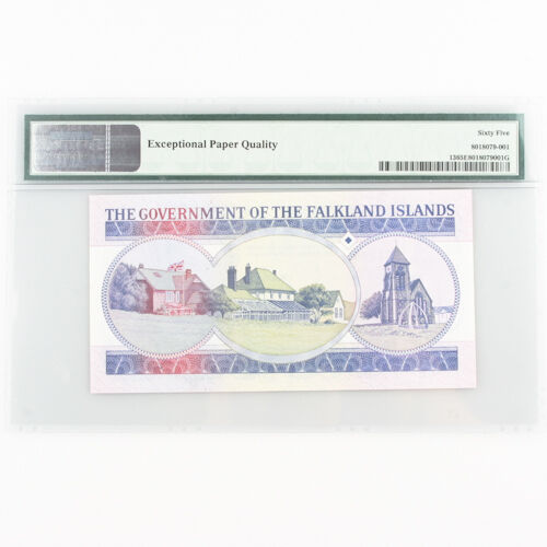 1984 Falkland Islands One Pound Gem UNC-65 EPQ £1 British Administration Pick-13