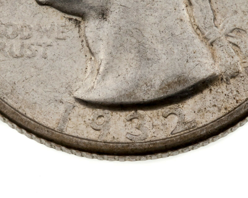 1932-S 25C Washington Quarter in AU Condition, Nice Original Coin!