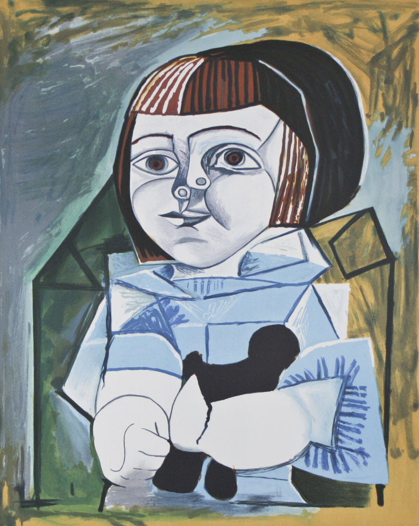 "Paloma un Bleu" from Marina Picasso Estate Ltd Edition of 500 Litho 29.5"x21.5"