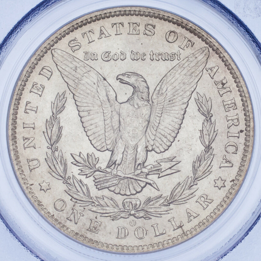 1885-O $1 Silver Morgan Dollar Graded by PCGS as MS63! Gorgeous Morgan!