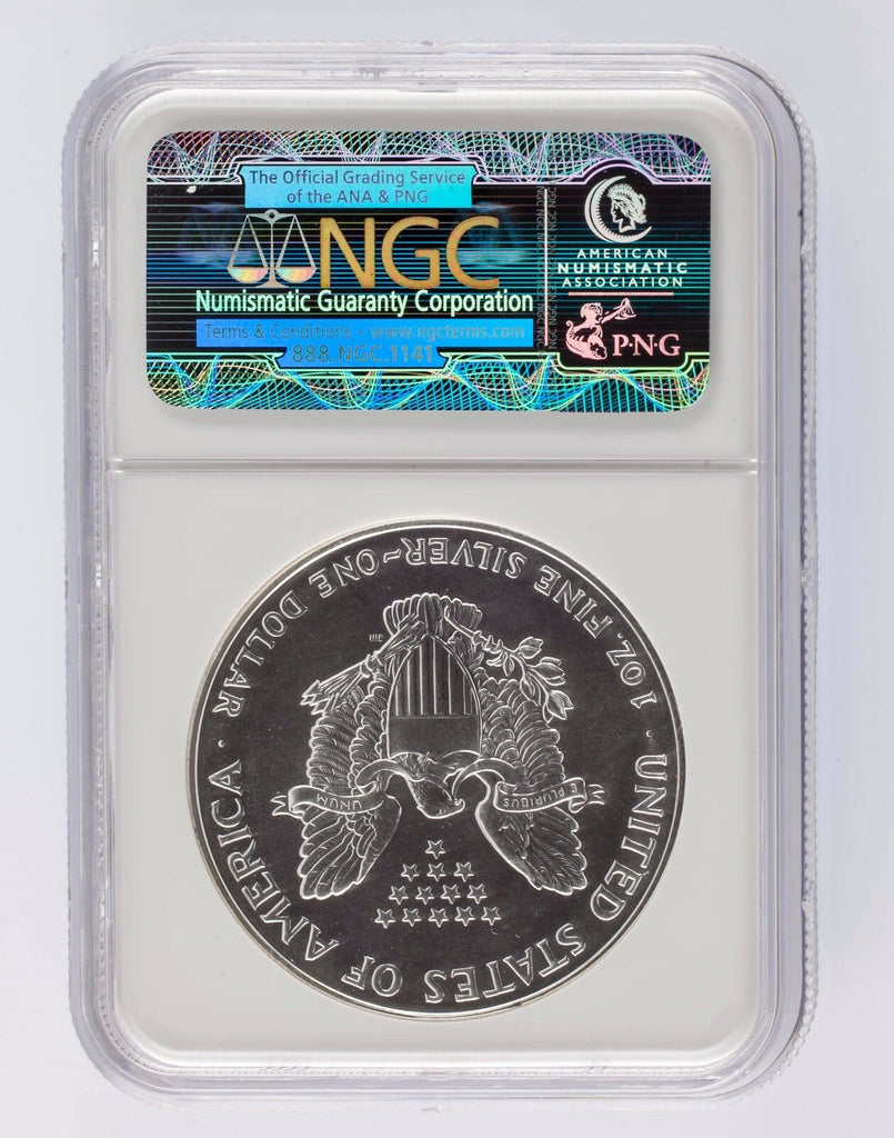 1993 Silver 1oz American Eagle $1 NGC Graded MS 69