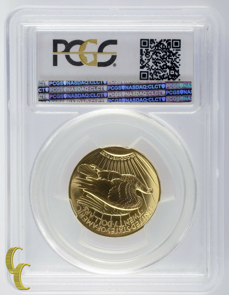 2009 20$ Ultra High Relief Double Eagle Gold PCGS Graded MS69