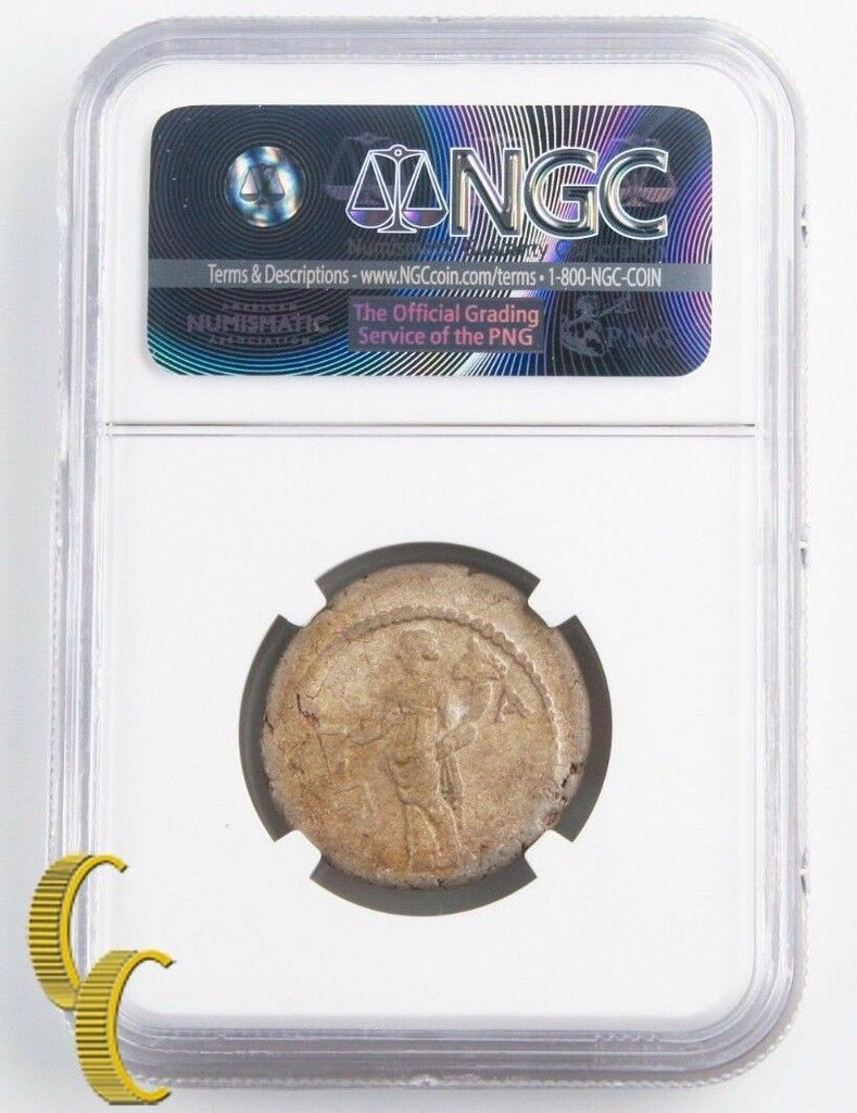 96-98 Nerva Billon Tetradrachm (VF NGC) Roman Egypt Alexandria Dikaiosyne Dike