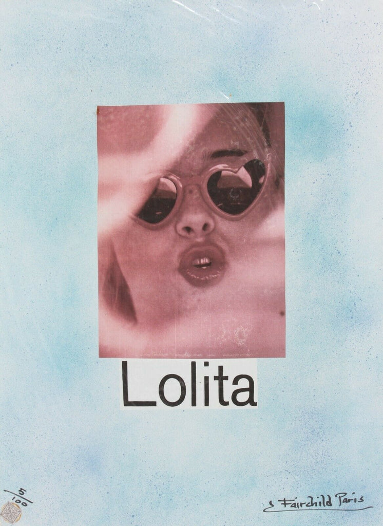 Lolita by Stanley Kubrick Poster by Fairchild Paris LE 5/100