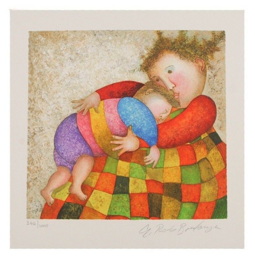 "Amour, Tendresse" by Graciela Rodo Boulanger Lithograph on Paper LE of 1000