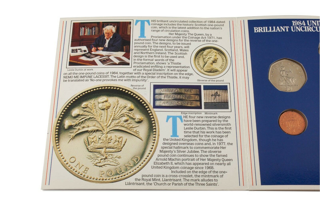 1984 United Kingdom Mint Set & Proof Set Lot 1 each