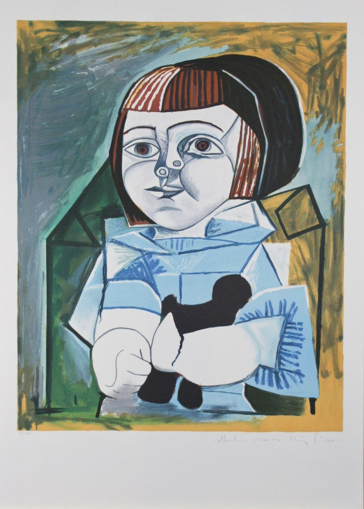 "Paloma un Bleu" from Marina Picasso Estate Ltd Edition of 500 Litho 29.5"x21.5"
