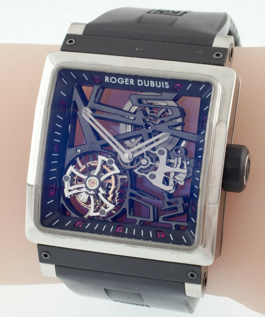 Roger Dubuis Titanium King Square Tourbillon Watch Limited Edition of 280