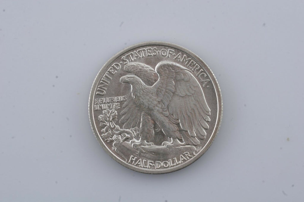 1945-S Walking Liberty Silver Half Dollar 50c (BU) Brilliant Uncirculated