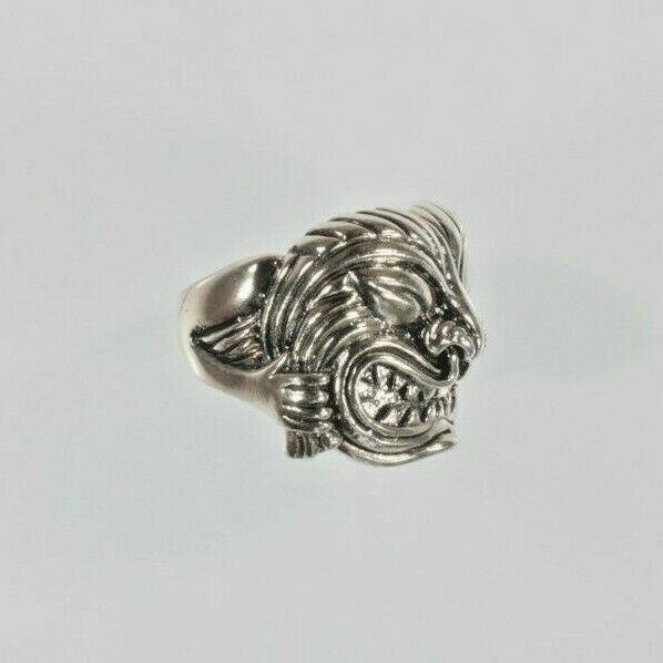 Men's Tiki Kings By Bill Garber Sterling Silver Ring Sz: 10