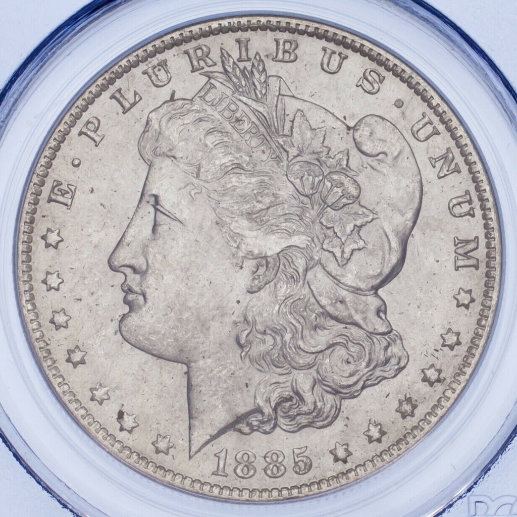 1885-O $1 Silver Morgan Dollar Graded by PCGS as MS63! Gorgeous Morgan!