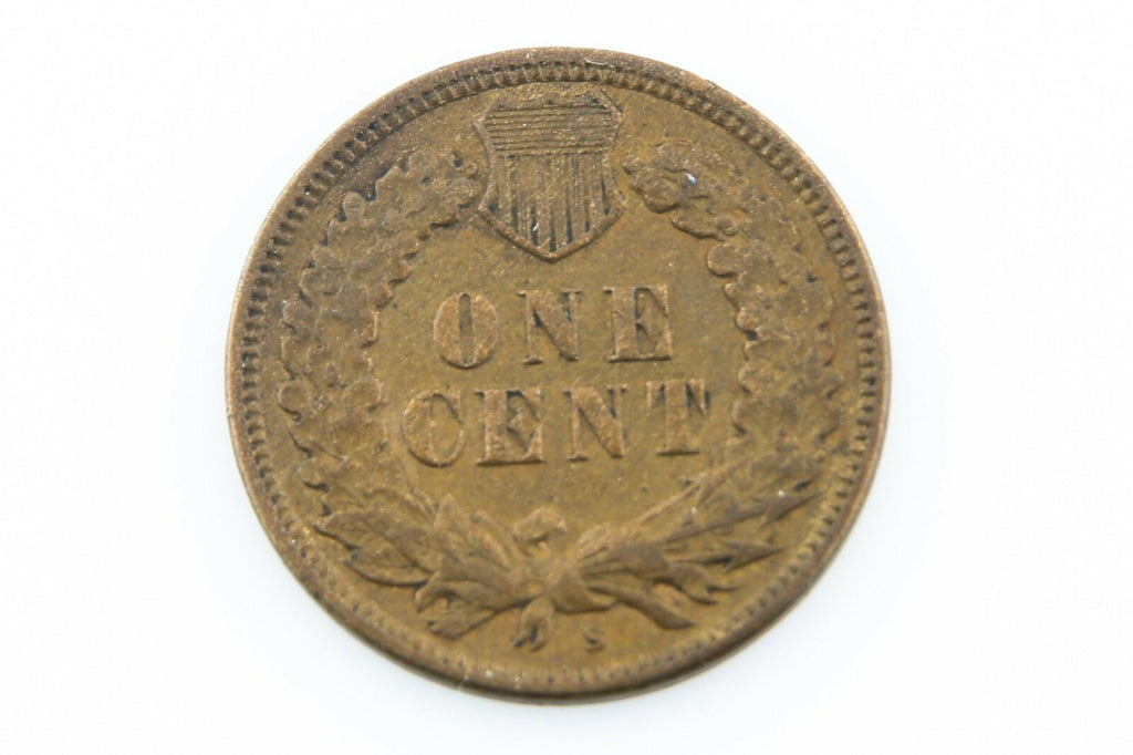1908-S US Indian Cent Penny VF Brown San Francisco 1¢ Brown Very Fine 2232