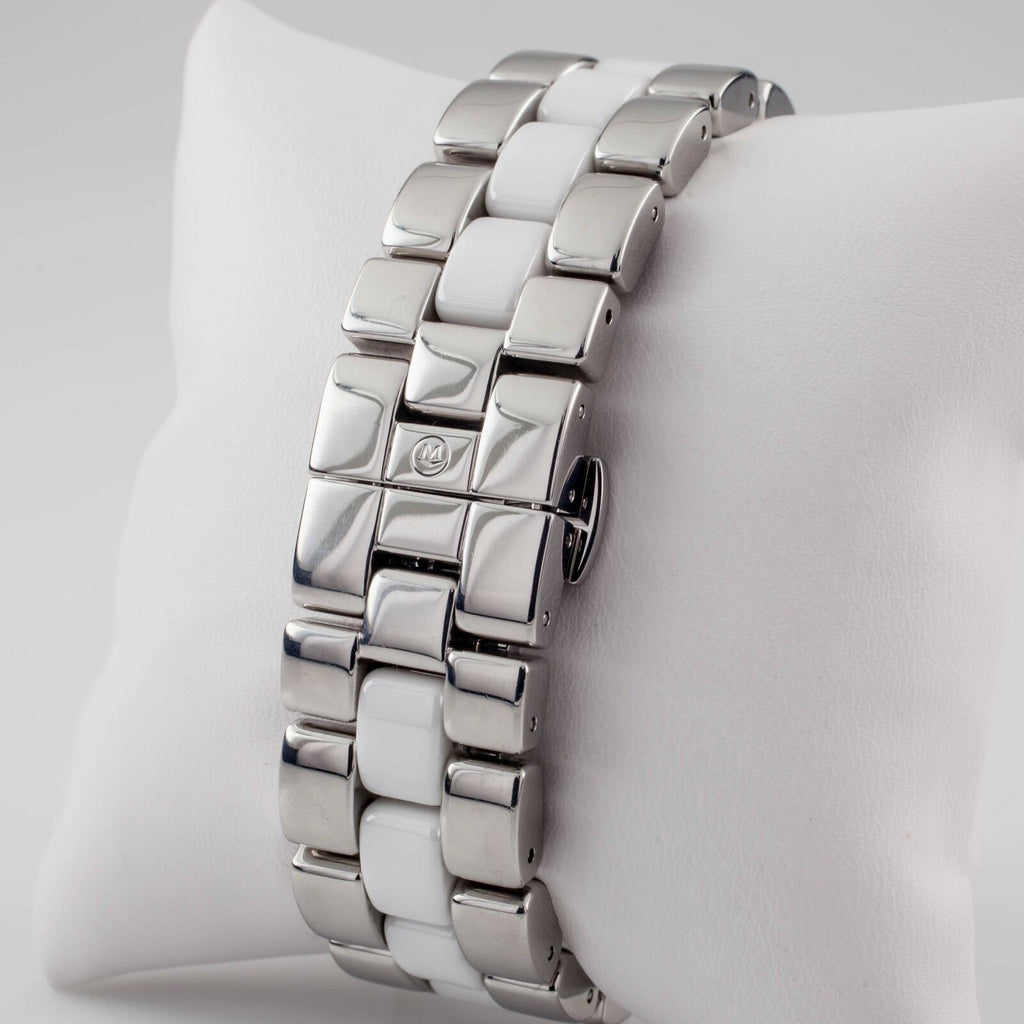 Movado Cerena Quartz Stainless Steel & Ceramic Watch w/ Date 32.3.14.1205
