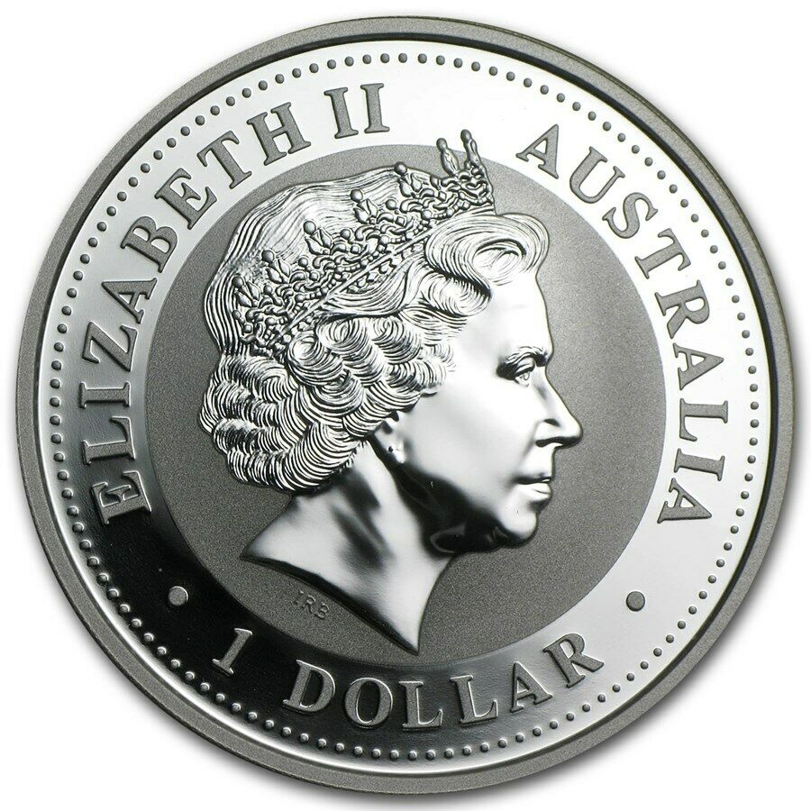 2003 Australia 1 oz Silver Year of the Goat BU (Series I) Silver Coin