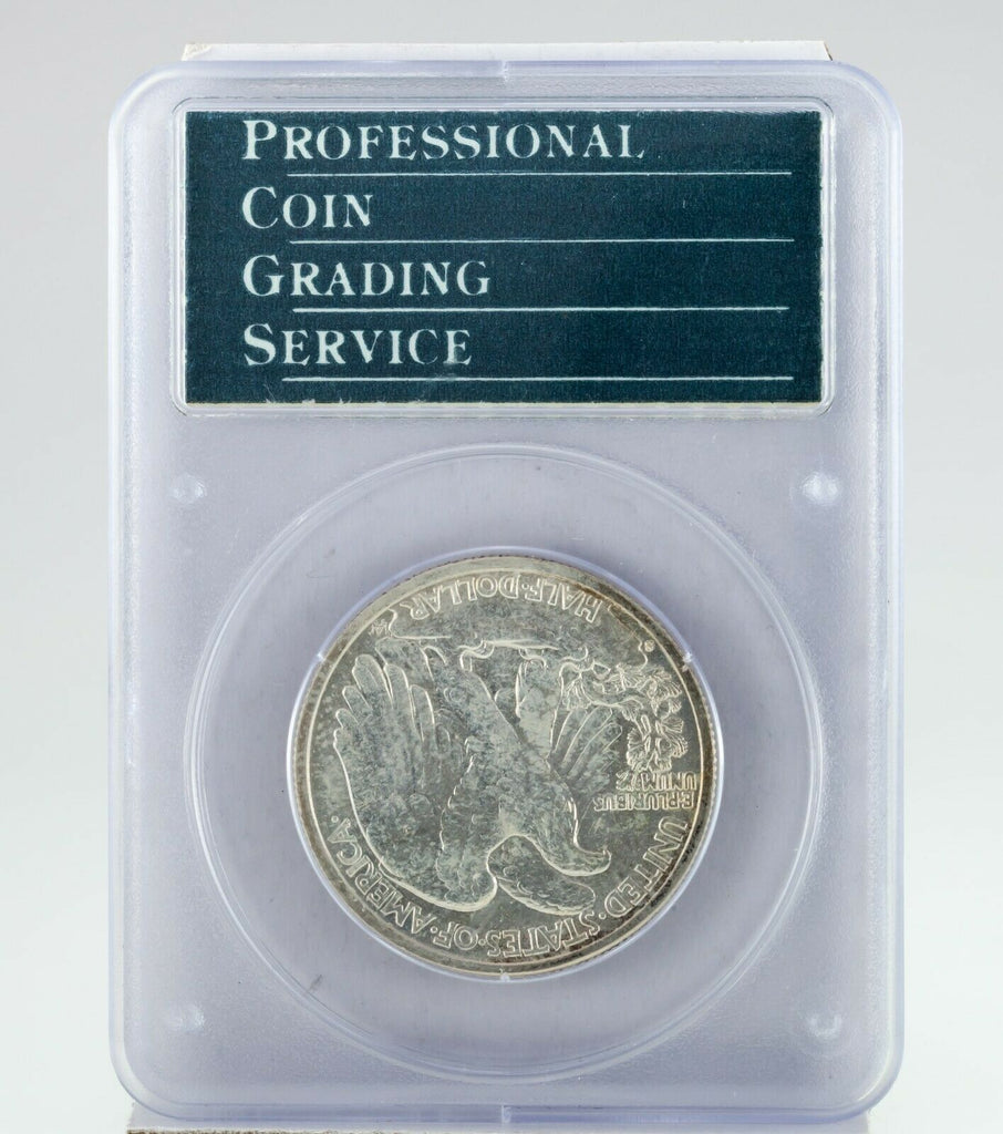 1942-S 50C Walking Liberty Half Dollar Graded by PCGS as MS-64! Old Rattler!