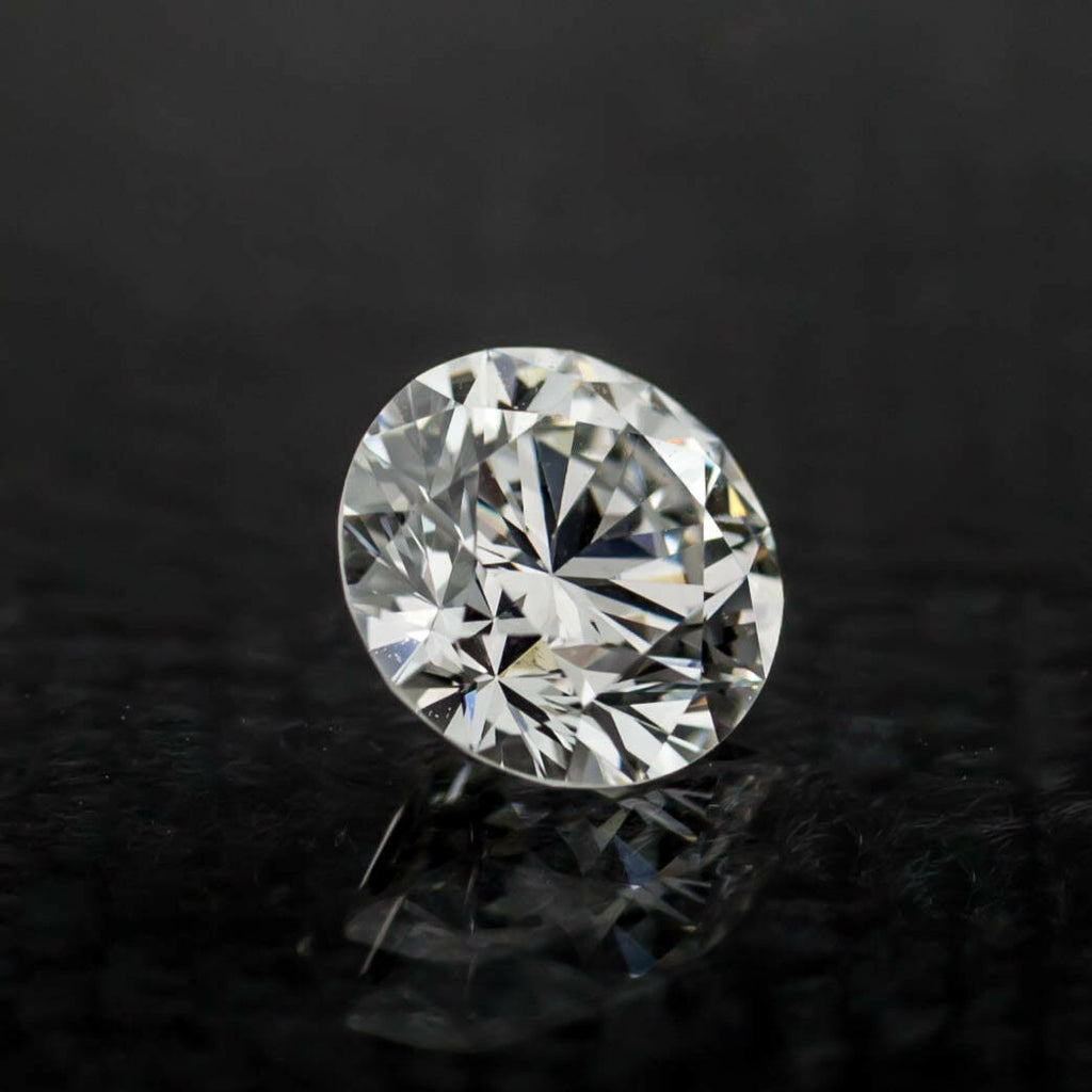 0.71 Carat Loose F / VS2 Round Brilliant Cut Diamond GIA Certified