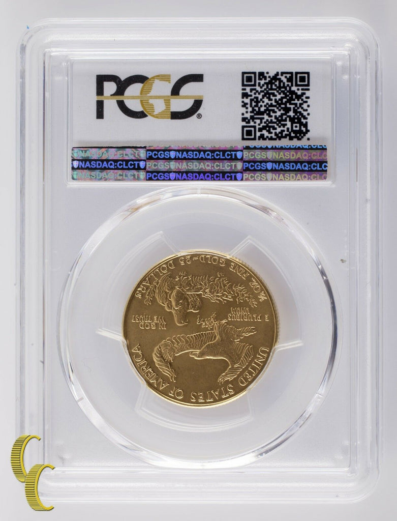 1986 Gold 1/2 Oz. American Eagle Graded by PCGS as MS-69! Great Bullion!