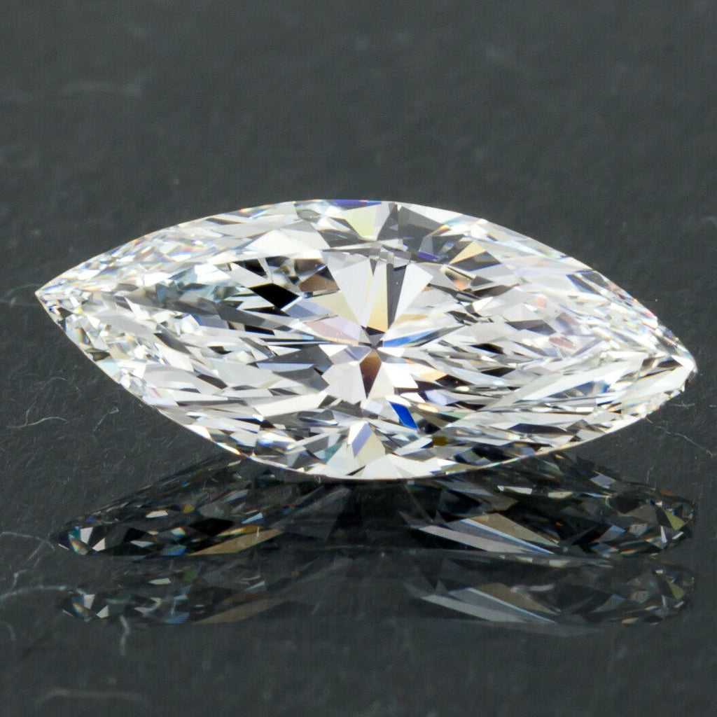 1.53 Carat Loose F / VVS2 Marquise Cut Diamond GIA Certified