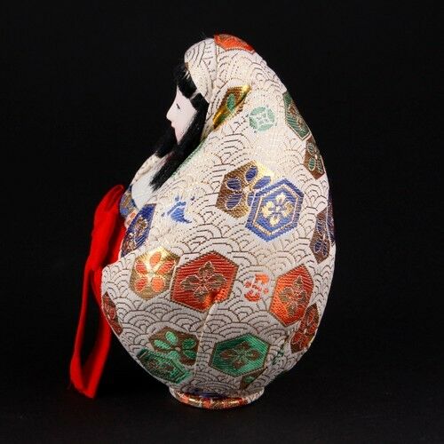 Vintage Japanese Composition Doll in a Basket Pin Cushion Vintage Japanese Composition Doll in a Basket Pin Cushion