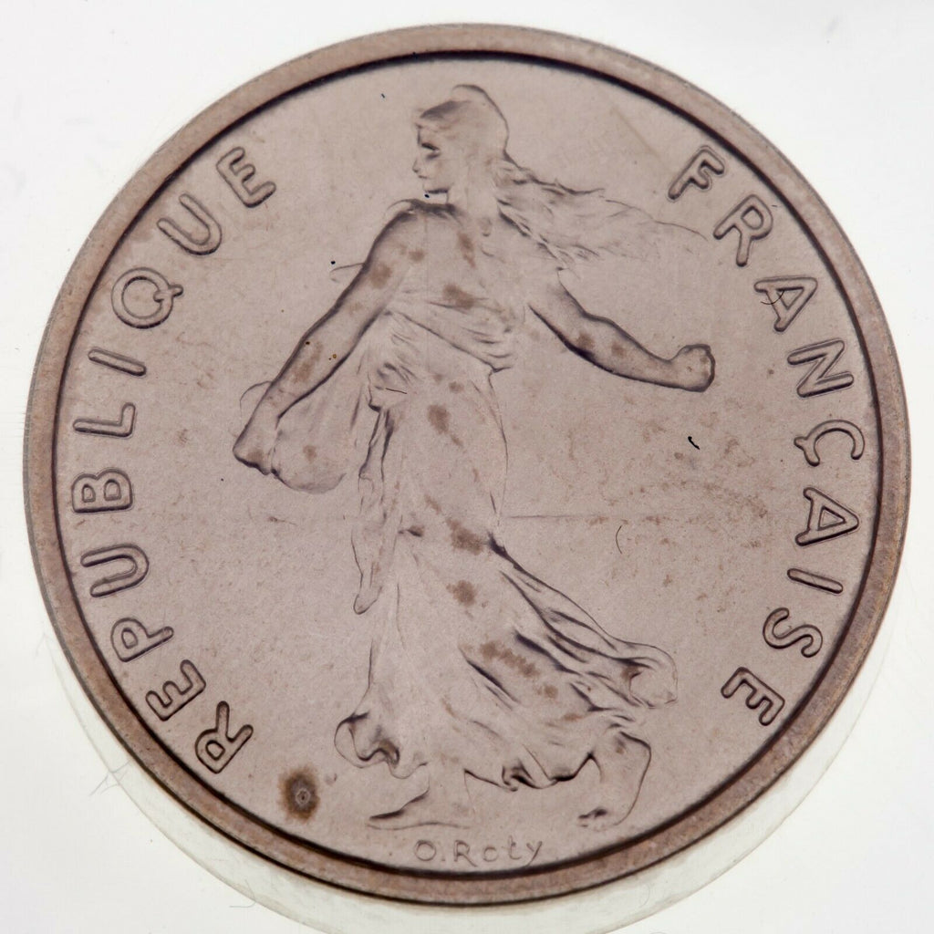 1972 France 1/2 Franc Piedfort Mint Sealed w/ Hard Case KM P450
