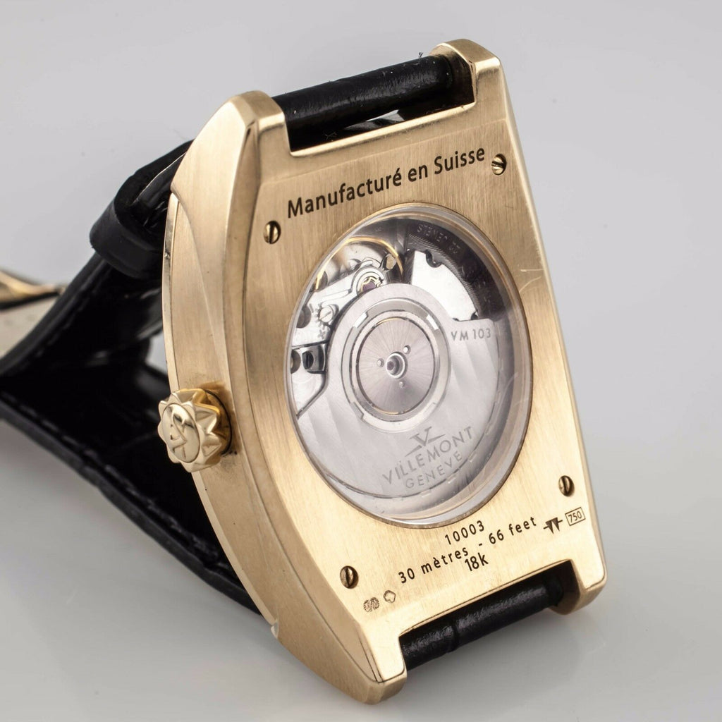 Villemont Aston T Big Date 18k Yellow Gold  Automatic Watch Serial #10003