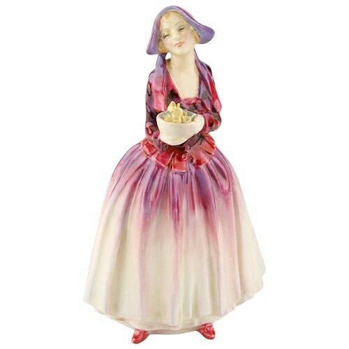 Royal Doulton of England "Dorcas" Figurine Hand-Painted Gorgeous Condition!