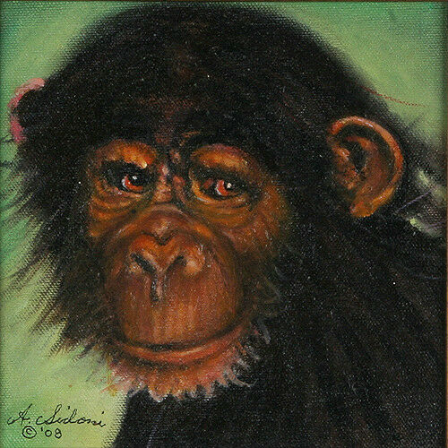 "You Were Expecting Clark Gable?" By Anthony Sidoni 2008 Signed Oil Painting