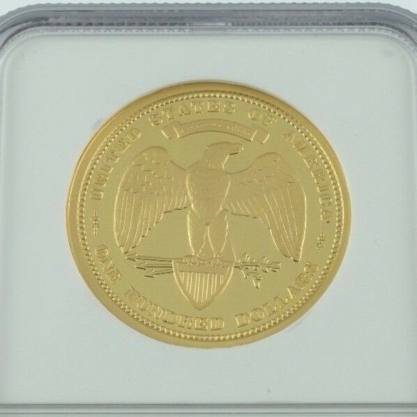 George T. Morgan $100 Gold Union Proposed Design 1876 Struck 2006 Gem Proof 1 oz